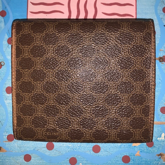Vintage Celine Metal Closure Macadam Wallet - Picture 3 of 8